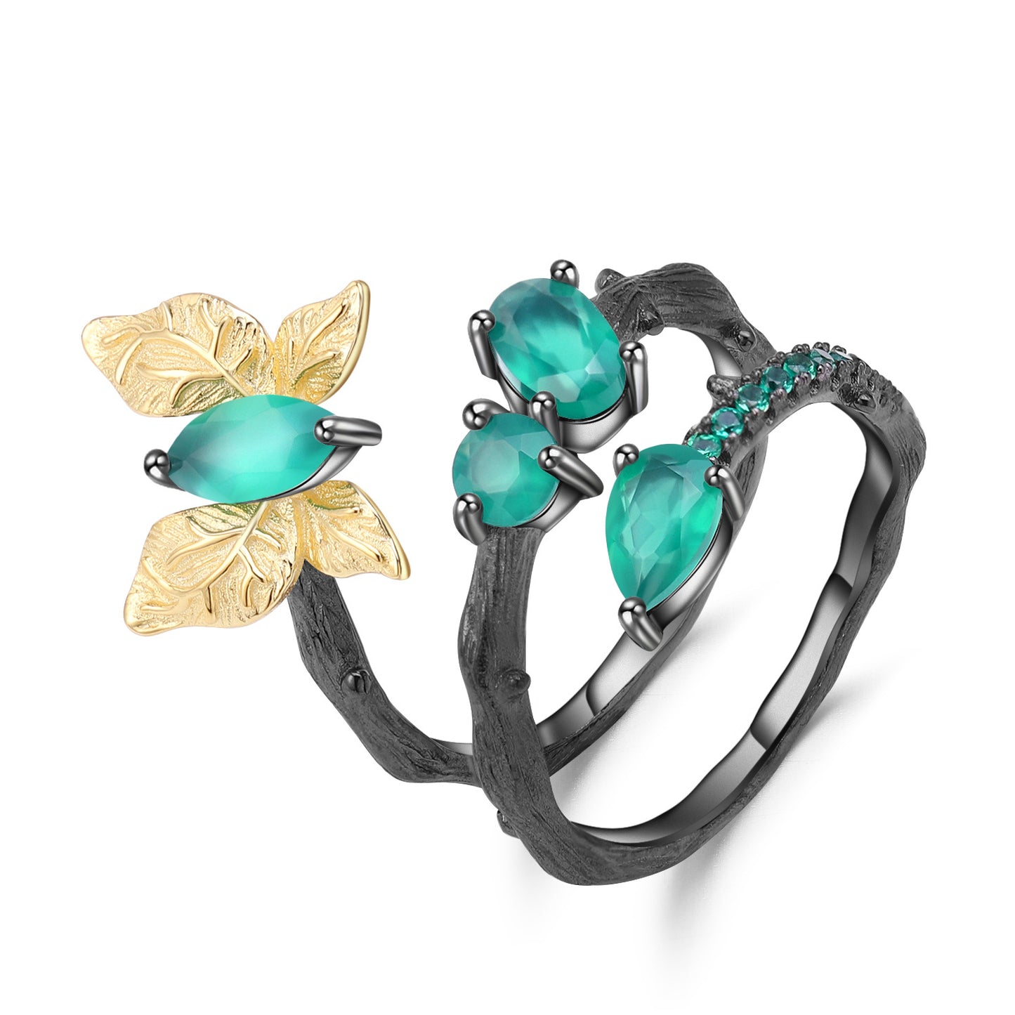 Natural Gemstone Rings: Wearable Enchanted Forest Magic