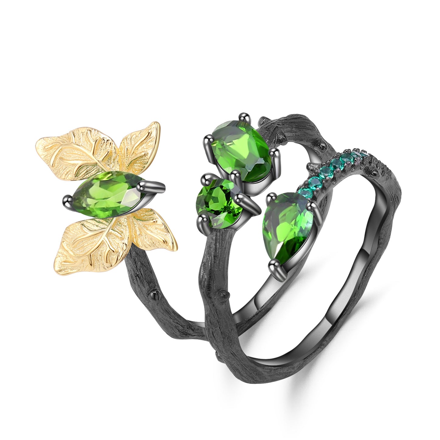 Natural Gemstone Rings: Wearable Enchanted Forest Magic