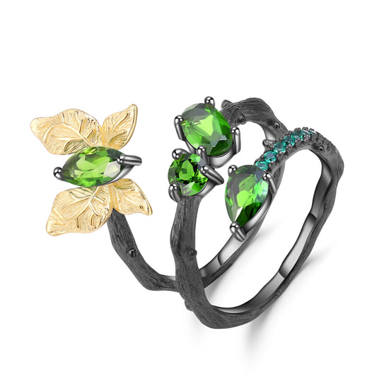 Natural Gemstone Rings: Wearable Enchanted Forest Magic