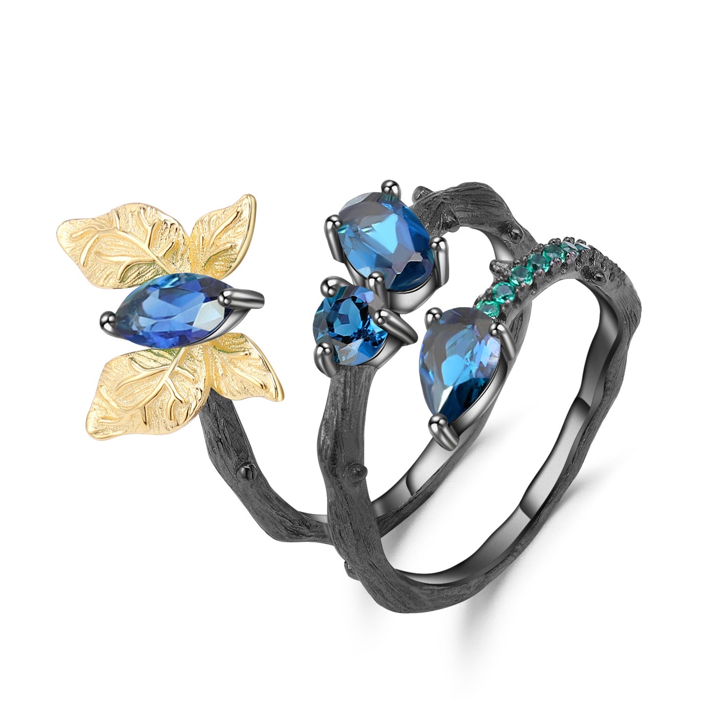 Natural Gemstone Rings: Wearable Enchanted Forest Magic